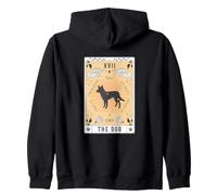 Carte Tarot Le Chien Koolie Céleste Galaxie Sweat à Capuche