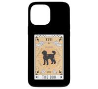 Carte Tarot Le Chien Labradoodle Céleste Galaxie Coque pour iPhone 13 Pro Max
