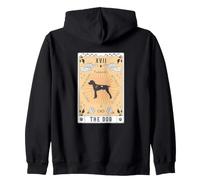 Carte Tarot Le Chien Pudelpointer Céleste Galaxie Sweat à Capuche