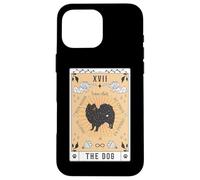 Carte Tarot Le Chien Spitz Indien Céleste Galaxie Coque pour iPhone 16 Pro Max