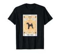 Carte Tarot Le Chien Terrier des lacs Céleste Galaxie T-Shirt
