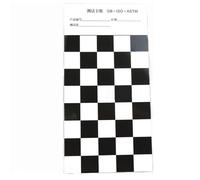 Carte Test puissance dissimulation relative noire et blanche, 100 pièces | Carte Test puissance couverture d'opacité papier treillis, carton d'épreuve revêtement, for le numéro Test peinture(Number 3)
