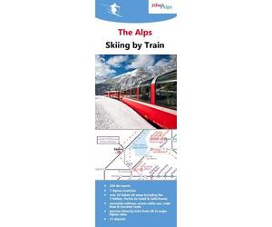 Carte - The Alps : Skiing by Train | 2the Alps