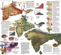 Carte thématique de l'Inde 1997