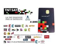 CARTE TNT SAT VALABLE 4 ANS - POUR SATELLITE ASTRA 19.2