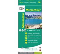 Carte TOP 75 n° 10 - Mercantour | IGN