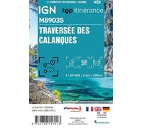 Carte Top itinérance Mini n° M89035 - Traversée des calanques | IGN