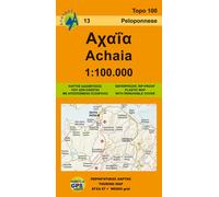 Carte topographique - Achaia (Grèce) | Anavasi