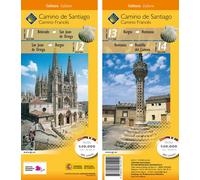 Carte topographique - Camino de Santiago (Camino Frances) : Belorado-Boadilla | CNIG
