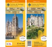 Carte topographique - Camino de Santiago (Camino Frances) : Mansilla-Rabanal | CNIG