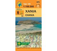 Carte topographique - Chania (Crète) | Anavasi