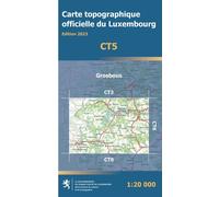 Carte topographique CT5 - Grosbous (Grand-Duché de Luxembourg)