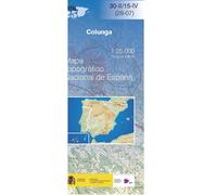 Carte topographique de l'Espagne n° 0030.2/15-4 - Colunga | CNIG - 1/25 000