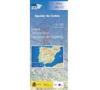 Carte topographique de l'Espagne n° 0171.1 - Aguilar de Codés | CNIG - 1/25 000