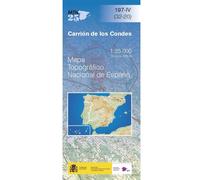 Carte topographique de l'Espagne n° 0197.4 - Carrion de los Condes | CNIG - 1/25 000