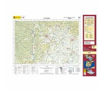 Carte topographique de l'Espagne n° 0247 - Ayerbe | CNIG - 1/50 000