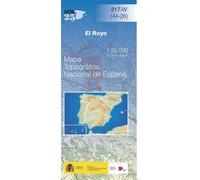 Carte topographique de l'Espagne n° 0317.4 - El Royo | CNIG - 1/25 000