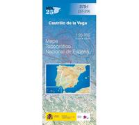 Carte topographique de l'Espagne n° 0375.1 - Castrillo de la Vega | CNIG - 1/25 000