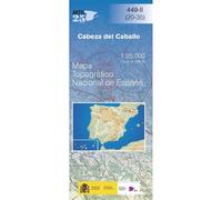 Carte topographique de l'Espagne n° 0449.2 - Cabeza del Caballo | CNIG - 1/25 000