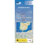 Carte topographique de l'Espagne n° 0471.3 - El Pinell de Brai | CNIG - 1/25 000