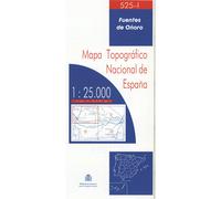 Carte topographique de l'Espagne n° 0525.1 - Fuentes de Oñoro | CNIG - 1/25 000
