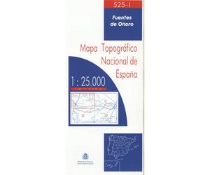 Carte topographique de l'Espagne n° 0525.1 - Fuentes de Oñoro | CNIG - 1/25 000