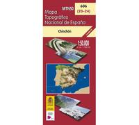 Carte topographique de l'Espagne n° 0606 - Chinchón | CNIG - 1/50 000