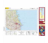 Carte topographique de l'Espagne n° 0647 - Maó (Menorca) | CNIG - 1/50 000