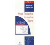 Carte topographique de l'Espagne n° 0701.2 - Barrio de la Estación | CNIG - 1/25 000