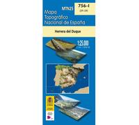 Carte topographique de l'Espagne n° 0756.1 - Herrera Del Duque | CNIG - 1/25 000