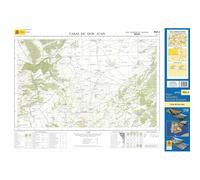 Carte topographique de l'Espagne n° 0951.1 - Casas de Don Juan | CNIG - 1/25 000