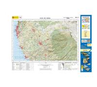 Carte topographique de l'Espagne n° 1096.1/2 - Guía de Isora (Tenerife) | CNIG - 1/25 000