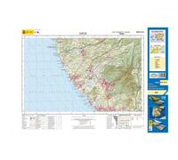 Carte topographique de l'Espagne n° 1096.3/1096.4 - Adeje (Tenerife) | CNIG - 1/25 000