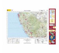 Carte topographique de l'Espagne n° 1096 - Guía de Isora (Tenerife) | CNIG - 1/50 000