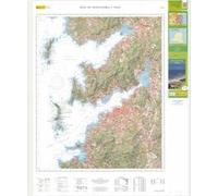 Carte topographique de l'Espagne - Rías de Pontevedra y Vigo | CNIG