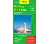Carte topographique de l'île de Rhodes - n° 330 | Orama