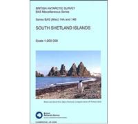 Carte topographique des îles Shetland du Sud | British Antarctic Survey