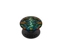 Carte topographique du fleuve Mississippi PopSockets PopGrip Adhésif