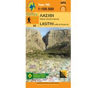 Carte topographique - Lasithi (Crète) | Anavasi