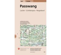 Carte topographique n° 1087 - Passwang (Suisse) | Swisstopo - 1/25 000