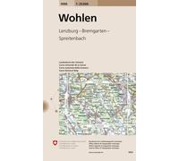Carte topographique n° 1090 - Wohlen (Suisse) | Swisstopo - 1/25 000