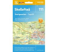Carte topographique n° 111 - Skellefteå (Suède) | Norstedts - Sverigeserien