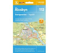 Carte topographique n° 112 - Älvsbyn (Suède) | Norstedts - Sverigeserien