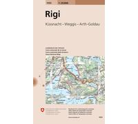 Carte topographique n° 1151 - Rigi (Suisse) | Swisstopo - 1/25 000