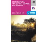 Carte topographique n° 197 - Chichester, The South Downs (Grande Bretagne) | Ordnance Survey - Landranger - Papier