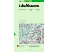 Carte topographique n° 205 - Schaffhausen (Suisse) | Swisstopo - 1/50 000