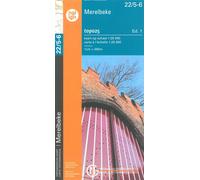Carte topographique n° 22/5-6 - Merelbeke (Belgique) | NGI topo 25