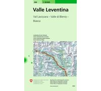 Carte topographique n° 266 - Valle Leventina (Suisse) | Swisstopo - 1/50 000