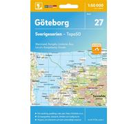 Carte topographique n° 27 - Göteborg (Suède) | Norstedts - Sverigeserien