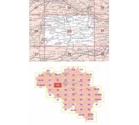 Carte topographique n° 30 - Geraardsbergen (Belgique) | NGI - 1/50 000